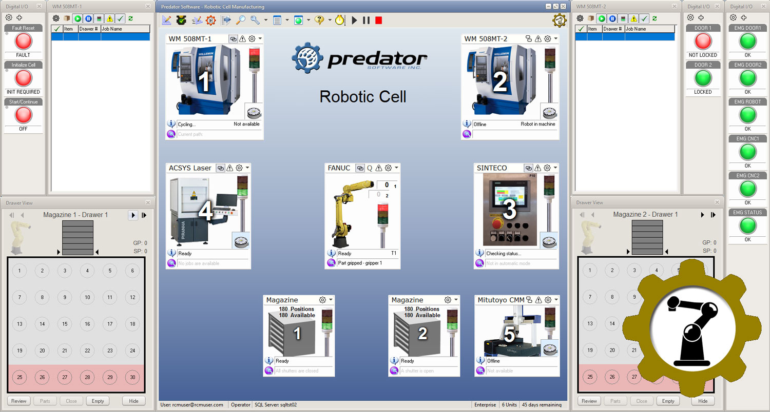 Predator RCM software