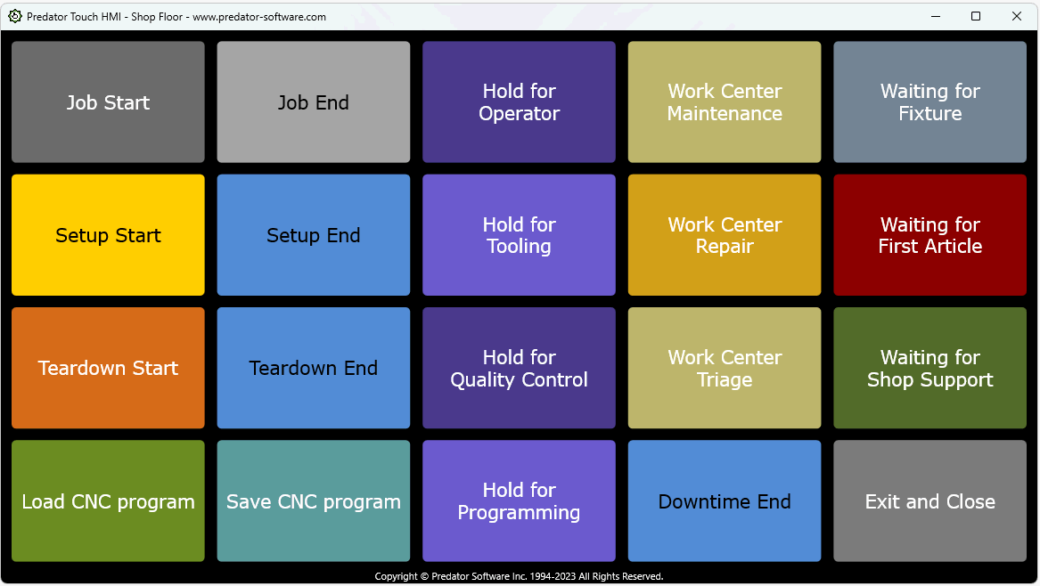 Predator Virtual CNC software